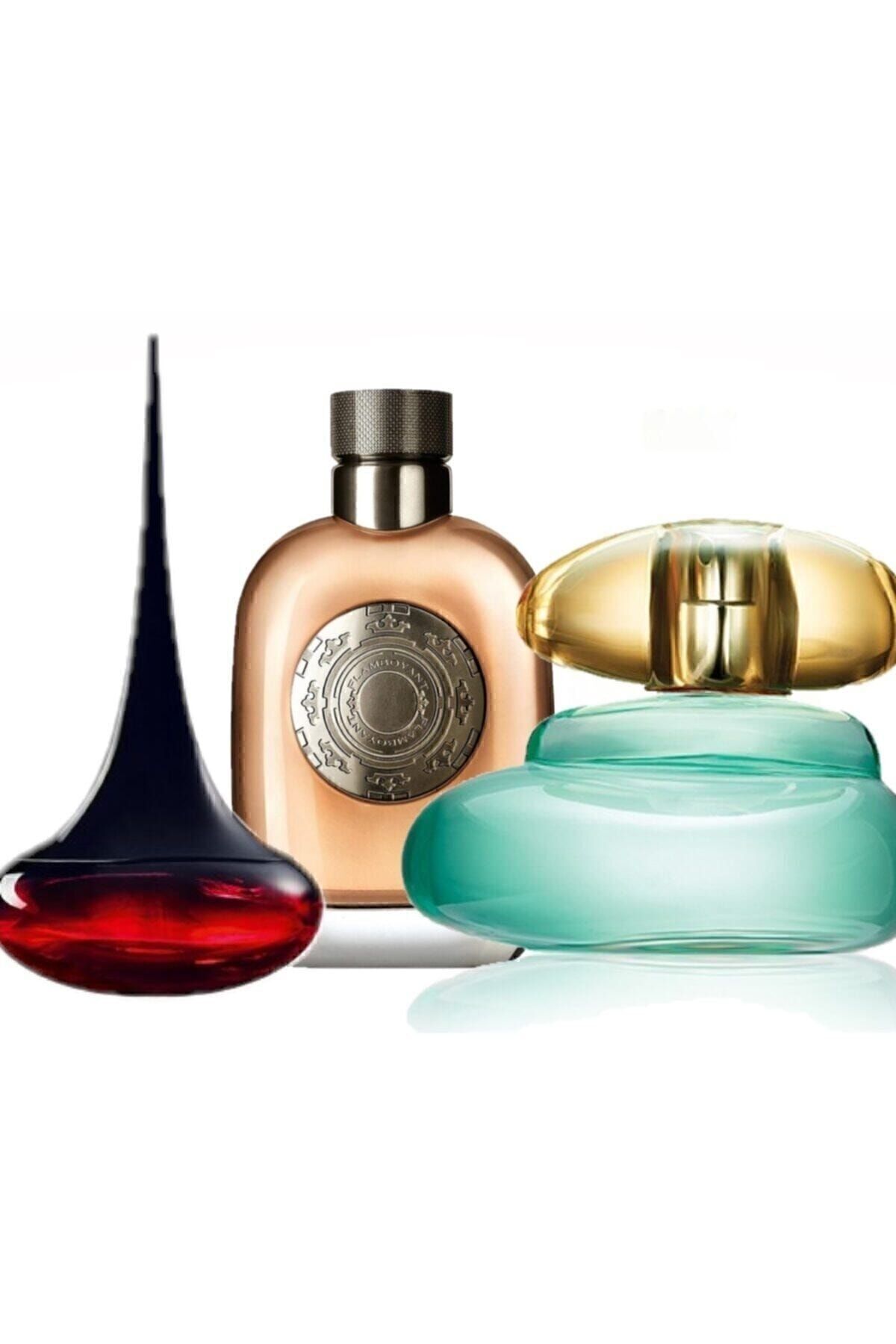 Love Potion Edp 50+flamboyant Edt 75 Ml+elvie50 Ml 3 Adet Parfüm