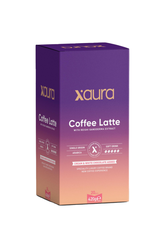 XCOFFE - REİSHİ MANTARLI VE GİNSENGLİ Coffee Latte (20'Lİ PAKET) - Görsel 1